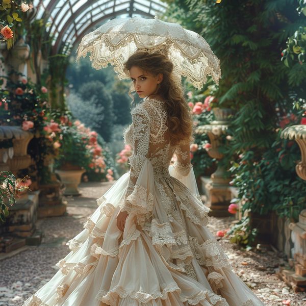 Ombrelle dentelle mariage : élégance nuptiale