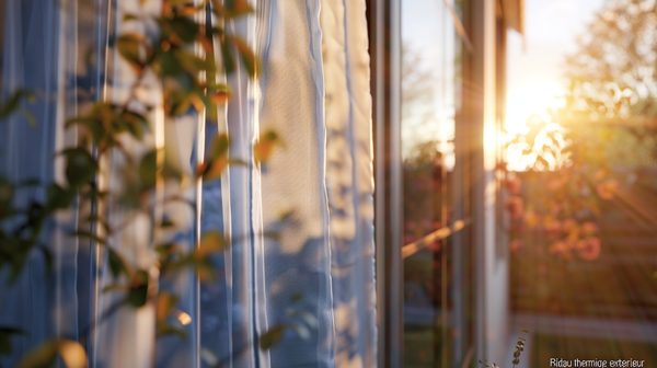 Rideau thermique extérieur : confort et économie d'énergie